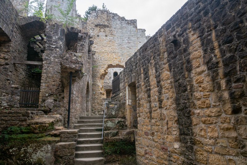 Castles of Luxembourg Beaufort Medieval Interior