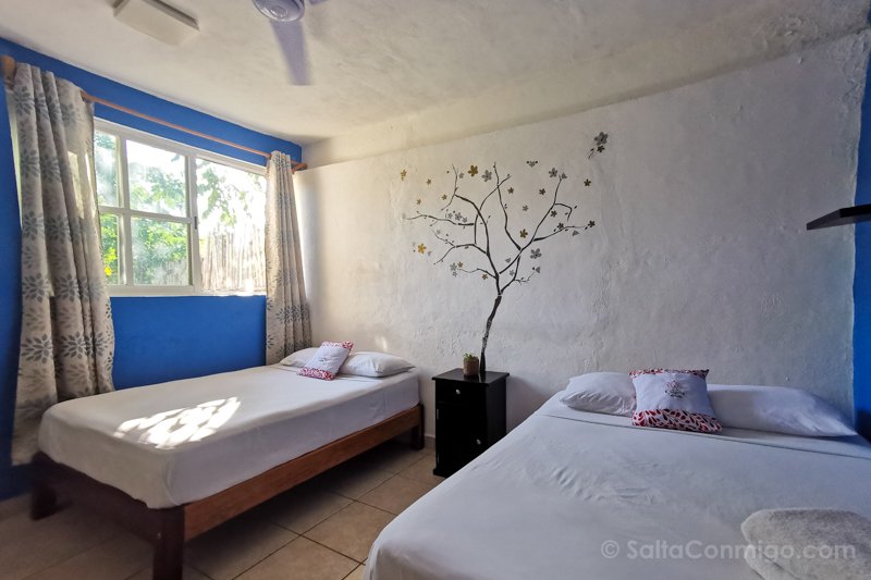 Sleep in Bacalar Hotelito K'uyche' Room