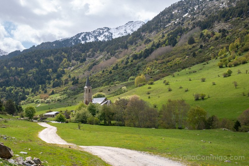 Route by Car through the Val d'Aran Montgarri Sanctuary