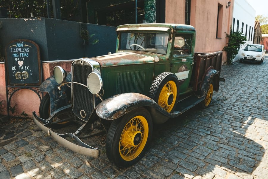 Automóvil antiguo de coches antiguos