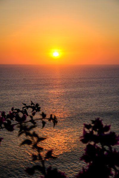 Atardecer en Uluwatu