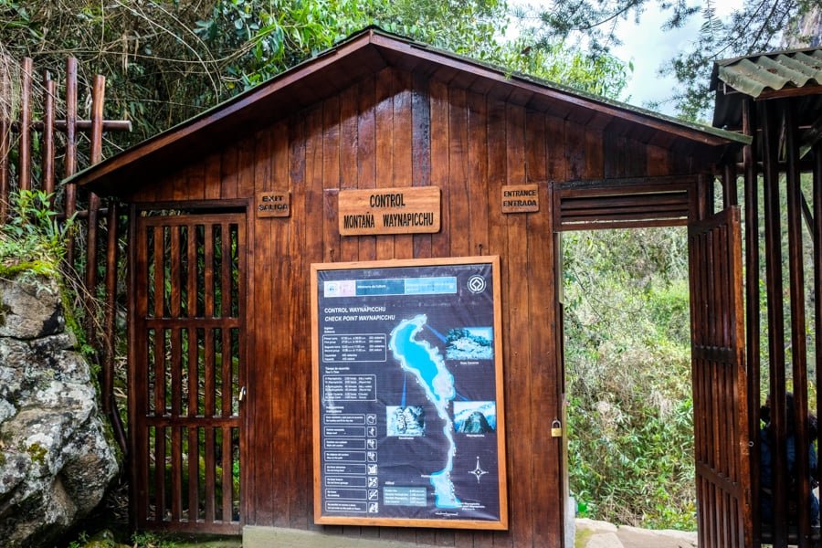 Puerta de ingreso a Huchuy Picchu