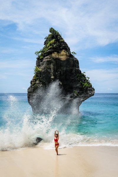 Playa de Suwehan Nusa Penida