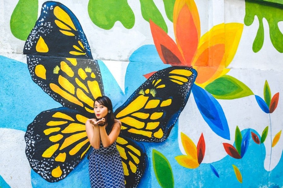 Jalan Alor KL Street Art en Kuala Lumpur Malasia