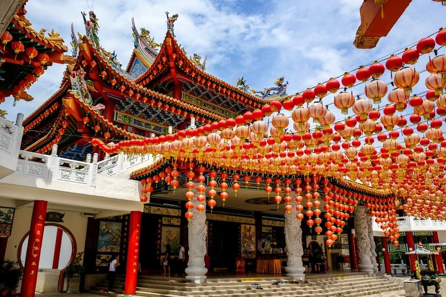 Templo Thean Hou en Kuala Lumpur Malasia