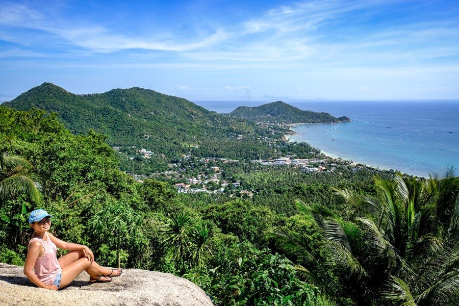 Mirador de mangos en Koh Tao