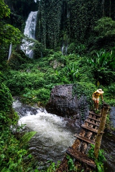 Cascada Santhipala Bali