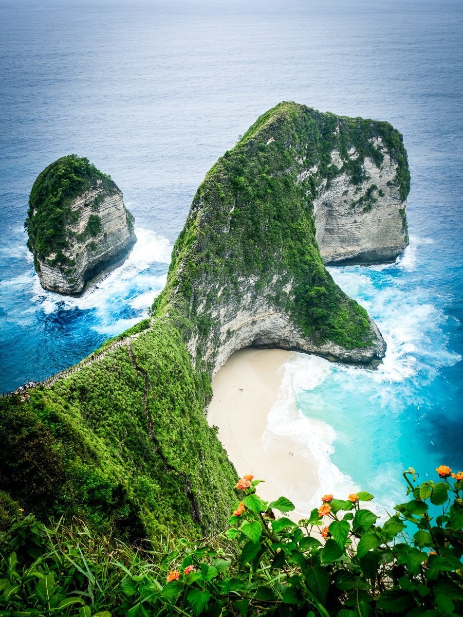 Bali fotos fotos imágenes kelingking playa nusa penida