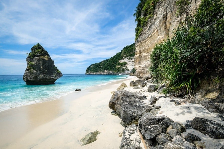 Playa Suwehan Isla Nusa Penida Bali