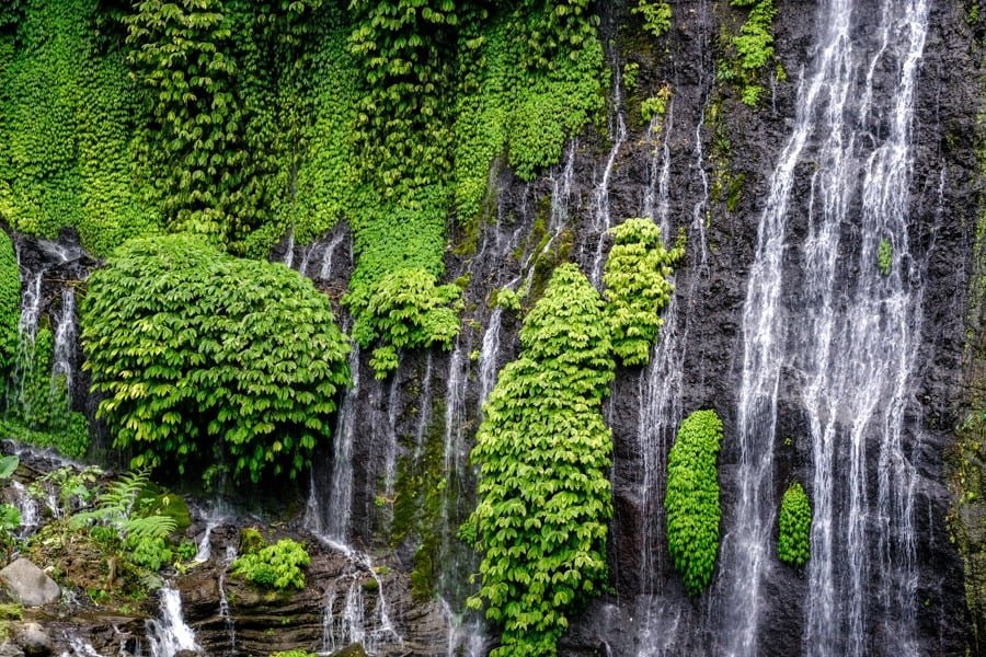 Cascada Banyumala Norte de Bali Cascadas gemelas Banyumala