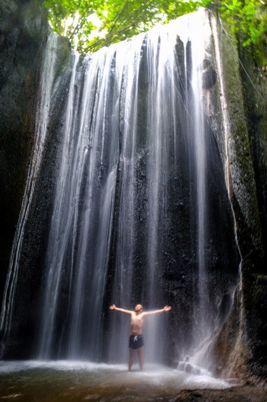 Cascada Tukad Cepung en Bali