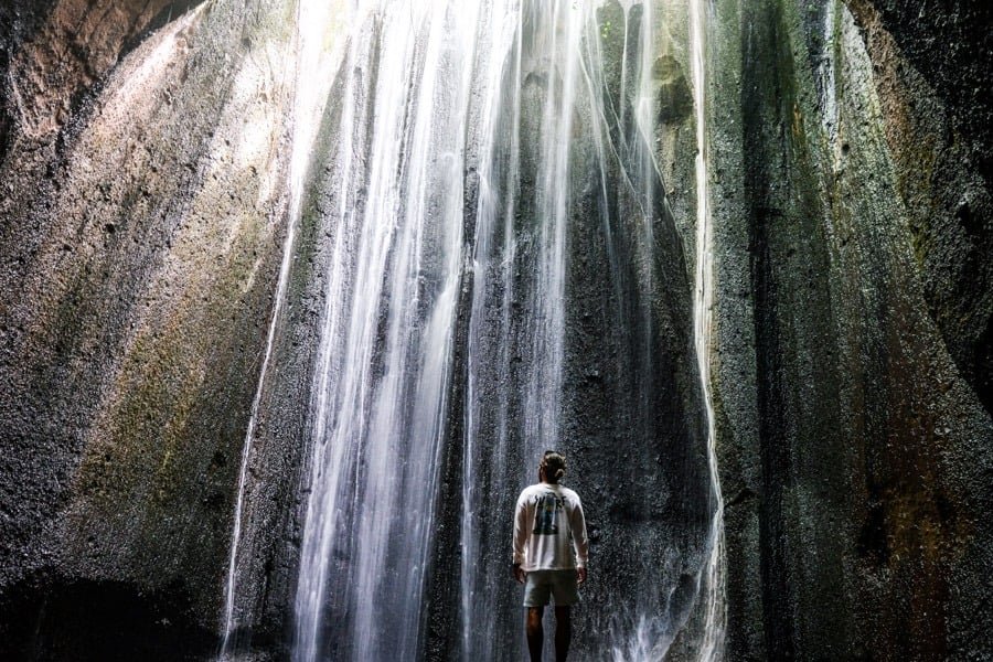 Cascada Tukad Cepung en Bali