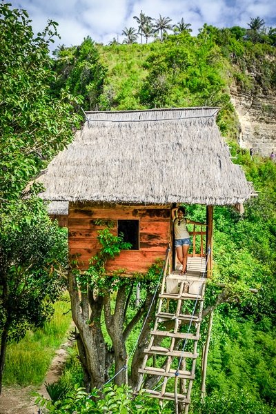 Casa en el árbol de Nusa Penida en Bali