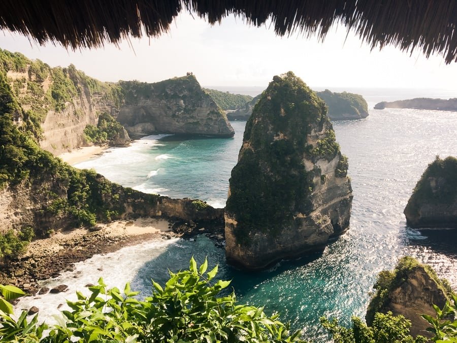 Vista interior desde Rumah Pohon Molenteng