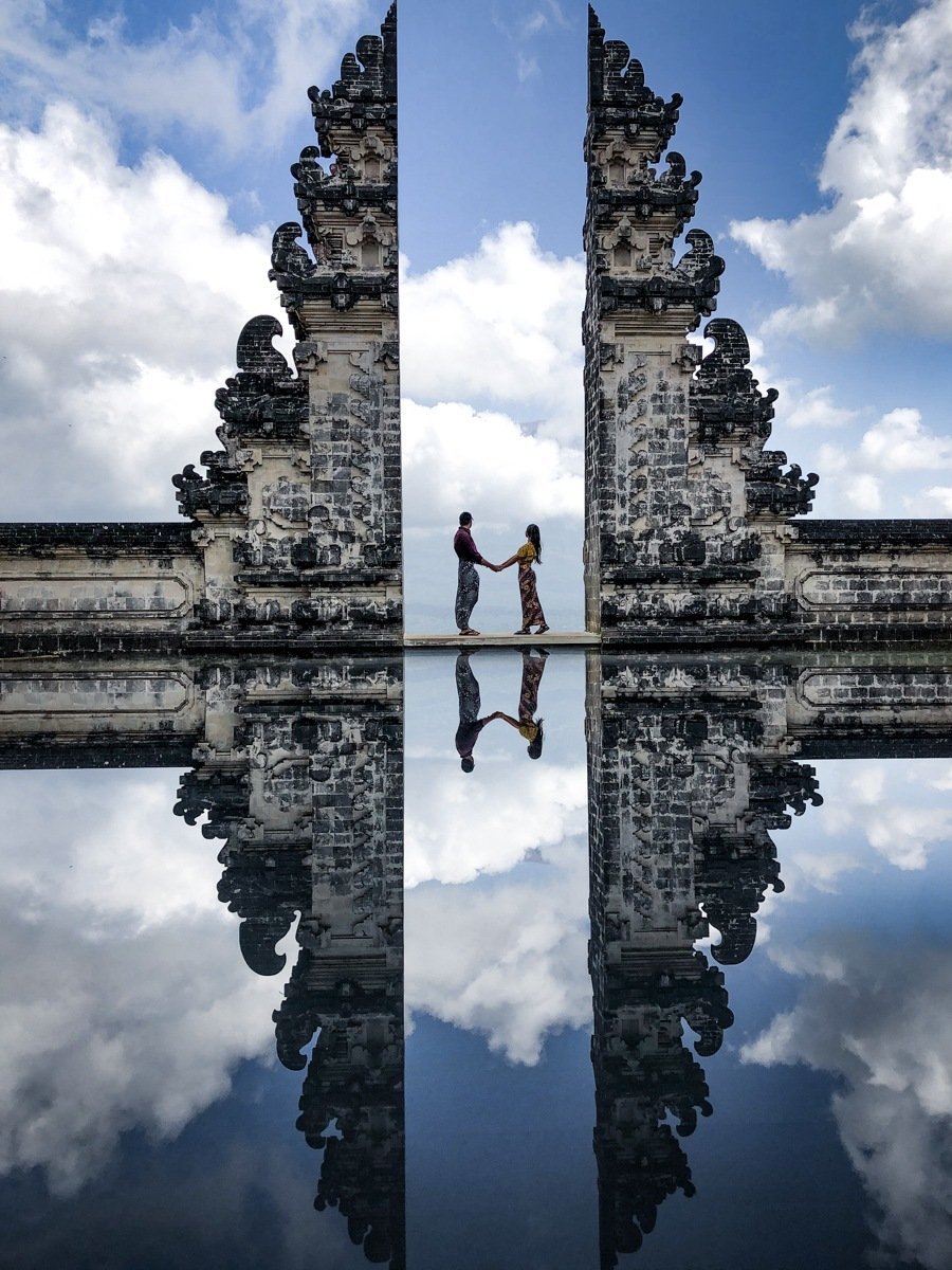 Templo Pura Lempuyang Bali Cielos Famosos Puertas Del Cielo