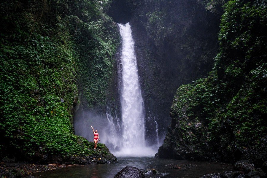 Cascada Colek Pamor en Buleleng Bali