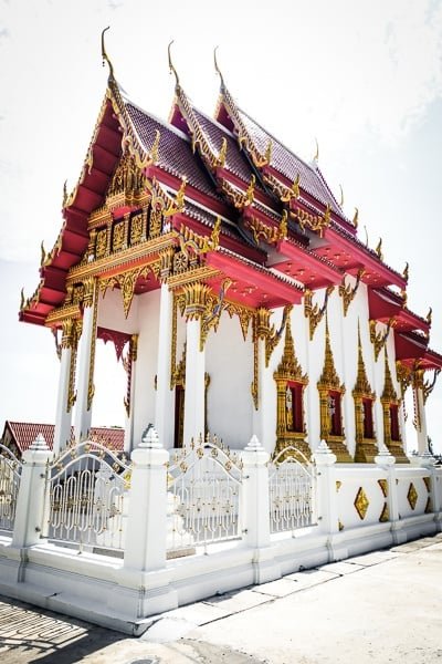 Templo Wat Koh Tao en Tailandia