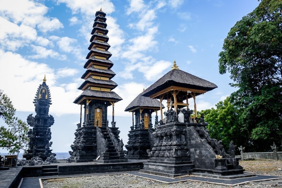 Pura Batu Mas Kuning Temple en Nusa Penida, Bali