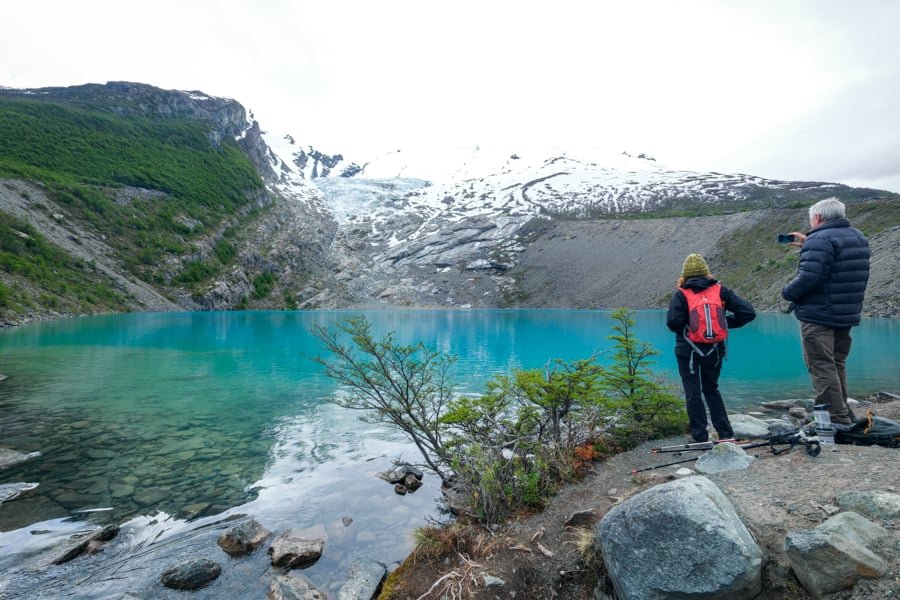 Lago Huemul Glacier