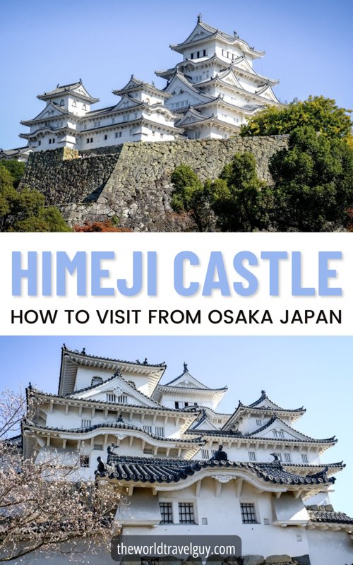 Guía del castillo de Pinterest Himeji