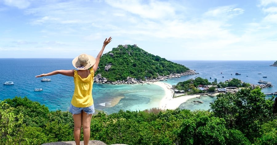 Punto de vista de Koh Nang Yuan