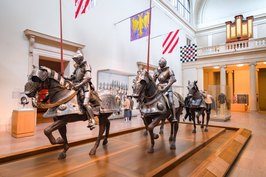 El Museo Metropolitano de Arte en la ciudad de Nueva York NYC