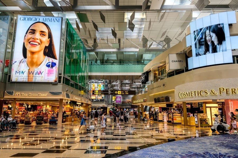 Centro comercial Las mejores cosas para hacer en la escala del aeropuerto de Singapur Changi Jewel