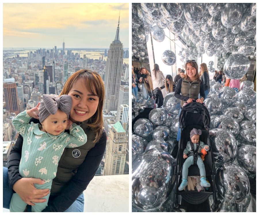 Vista superior y salón de baile en Summit One Vanderbilt