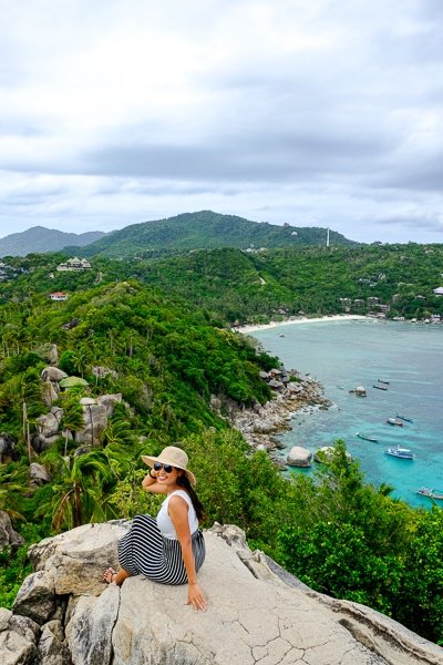 Panorámica de las bahías gemelas