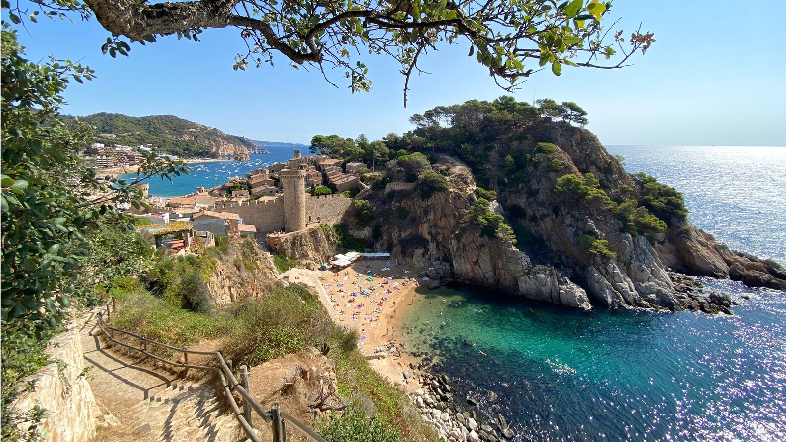La costa de Tossa de Mar