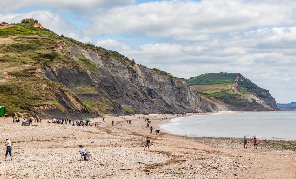 Viaje por carretera a la cosast jurásica de Charmouth