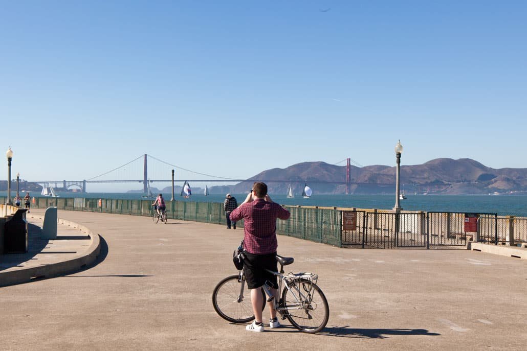 ¿Ir en bicicleta por San Francisco con un Pocket Wifi? ¡No, gracias!