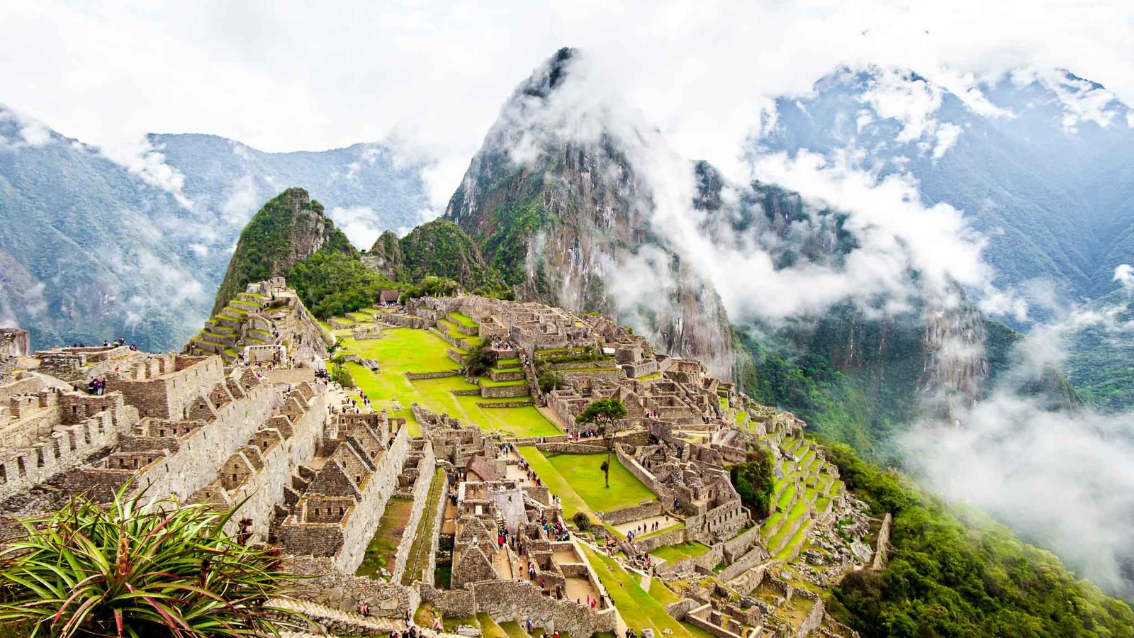 Machu Picchu visto desde arriba