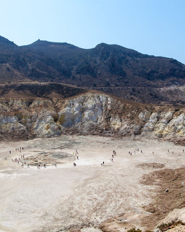 Cráter del volcán Nisyros