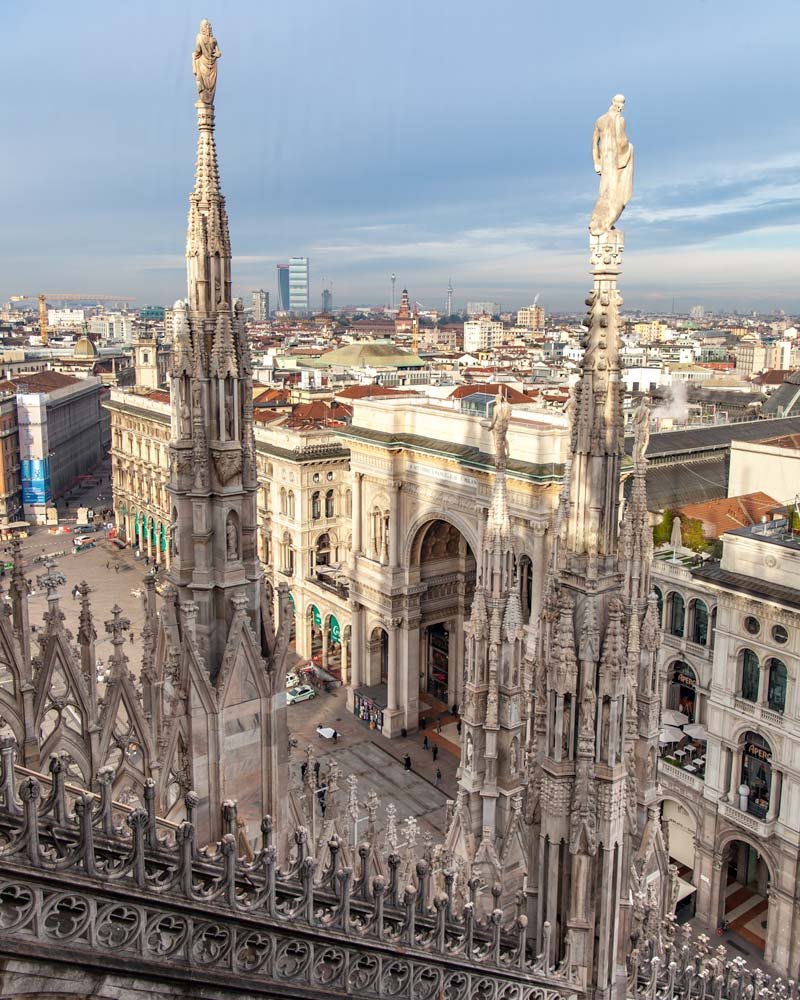 Azotea del Duomo de Milán