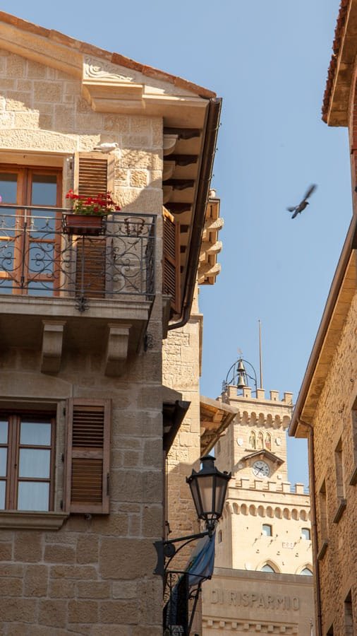Habitación de hotel en San Marino