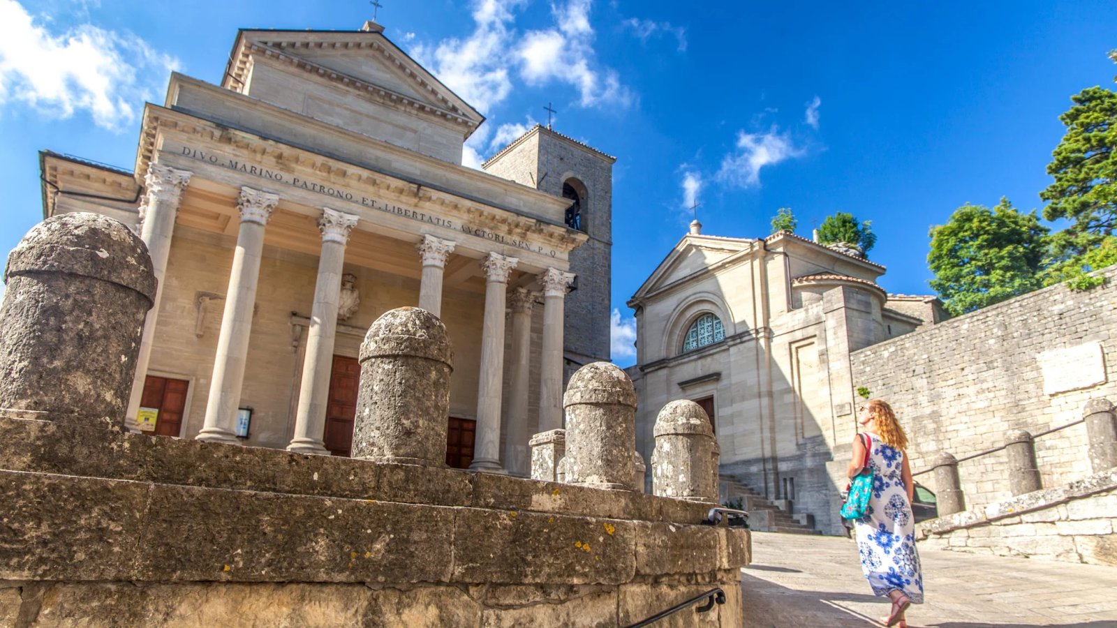 La iglesia en San Marino