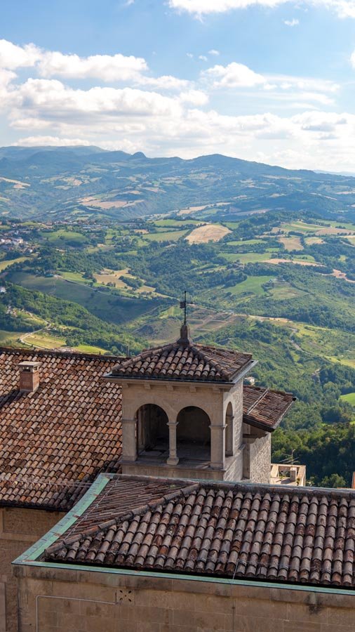Plaza de la Libertad en San Marino
