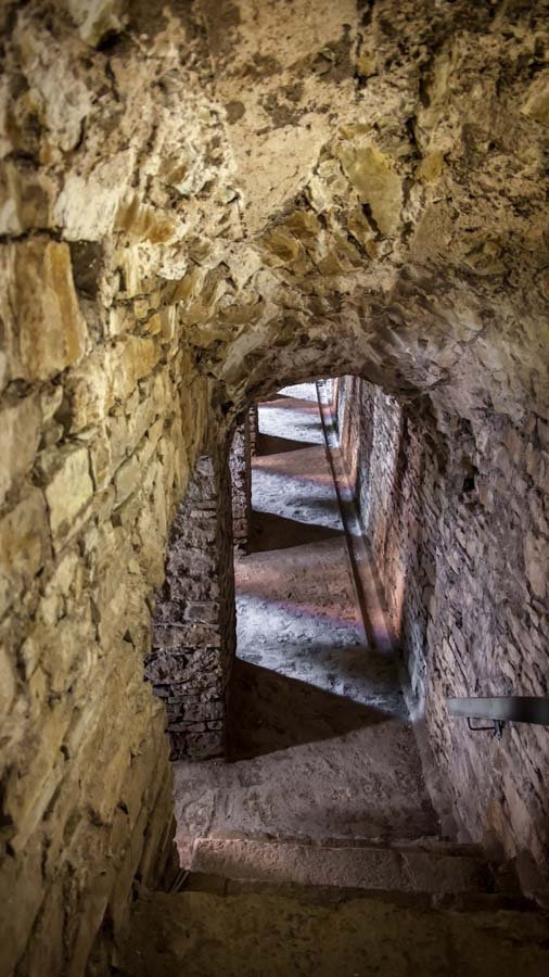 cuevas de la ciudadela Erfurt Turingia