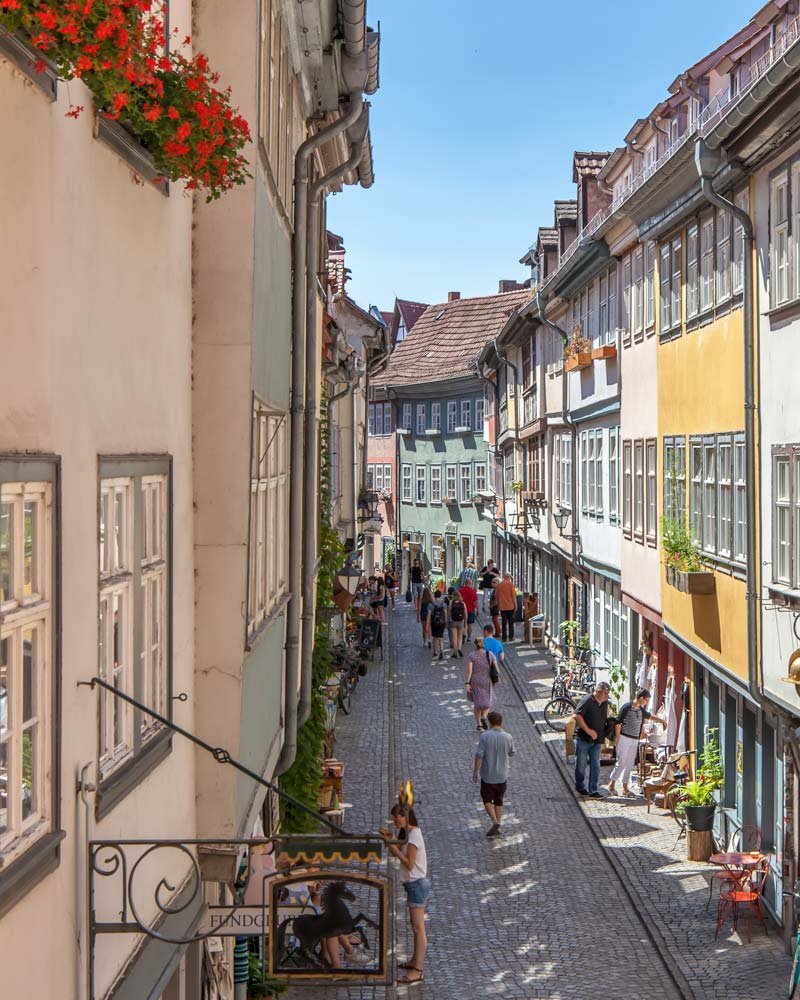 Puente principal Erfurt Turingia