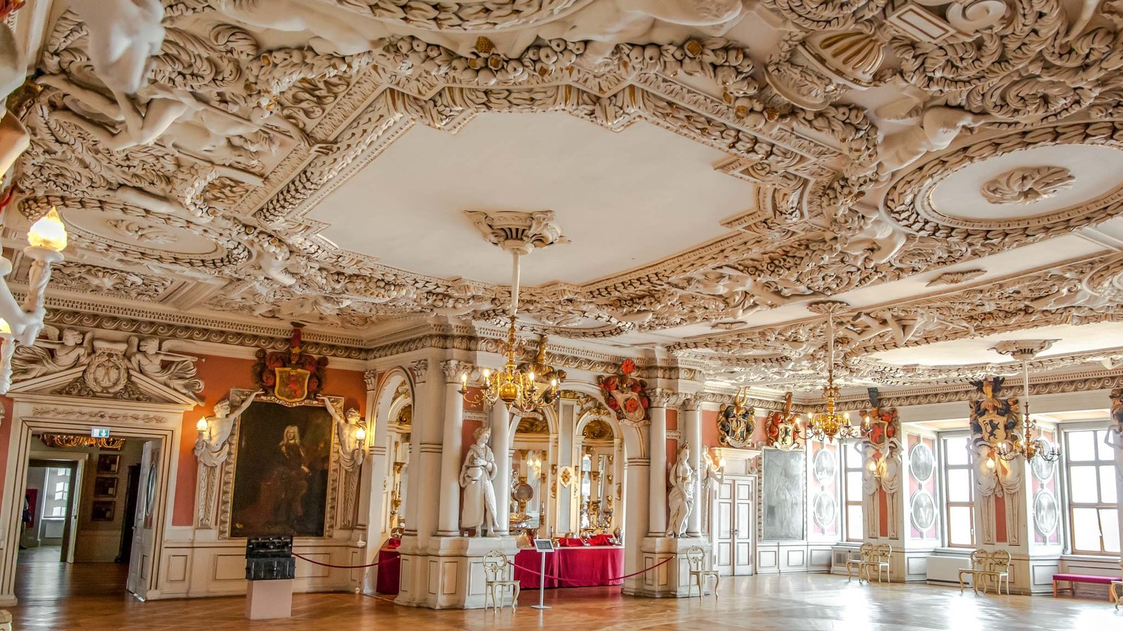 Palacio dentro de Gotha Turingia