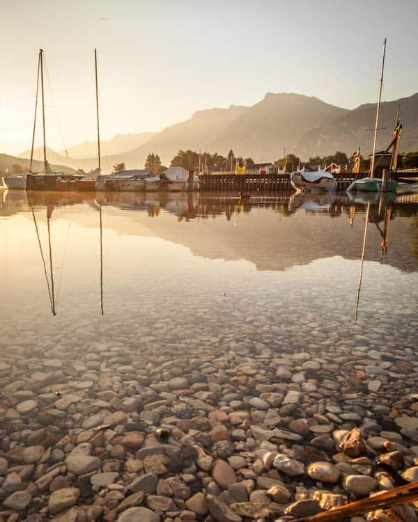 Paddle surf en lago Levico
