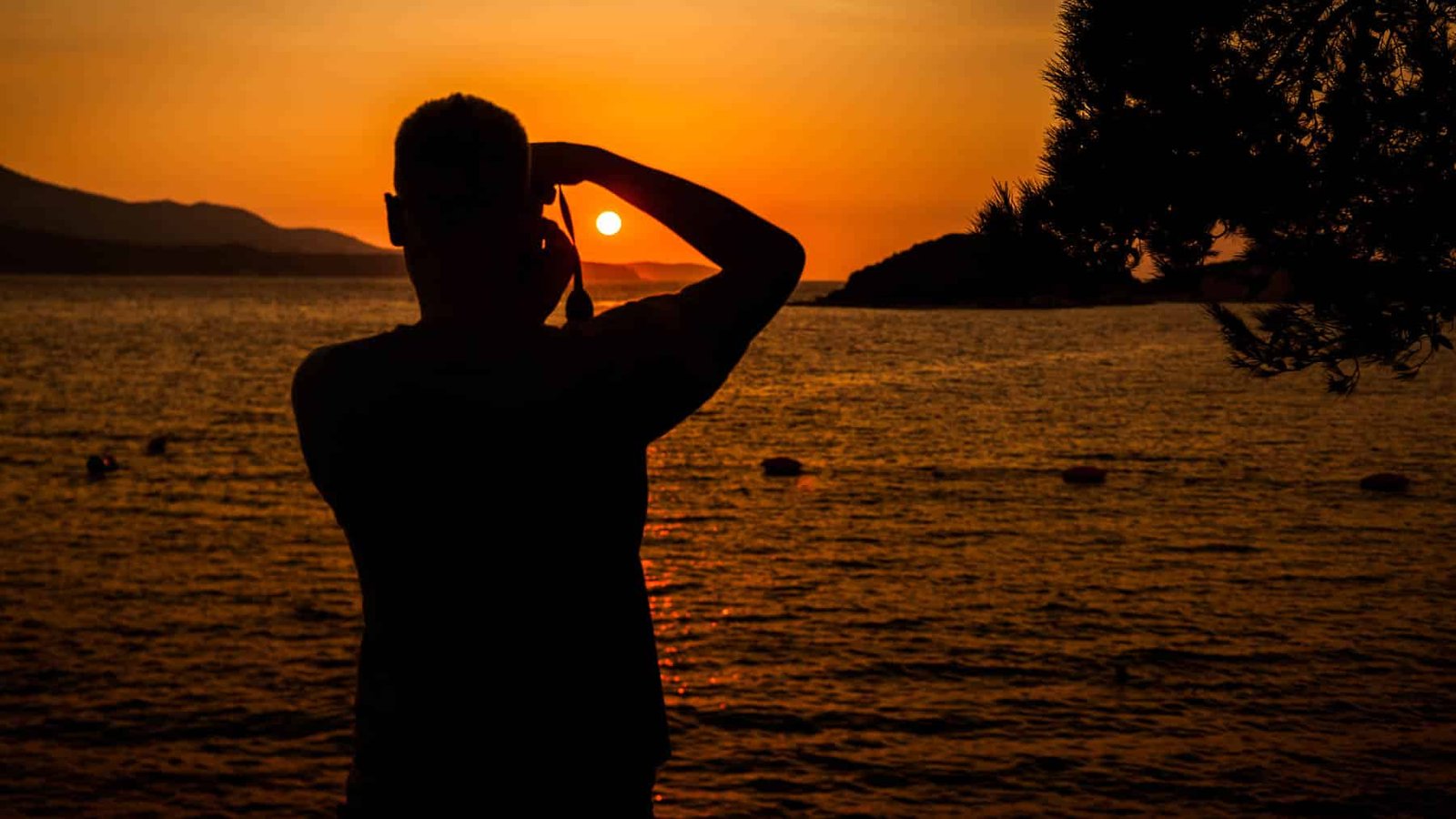 Puestas de sol en Albania