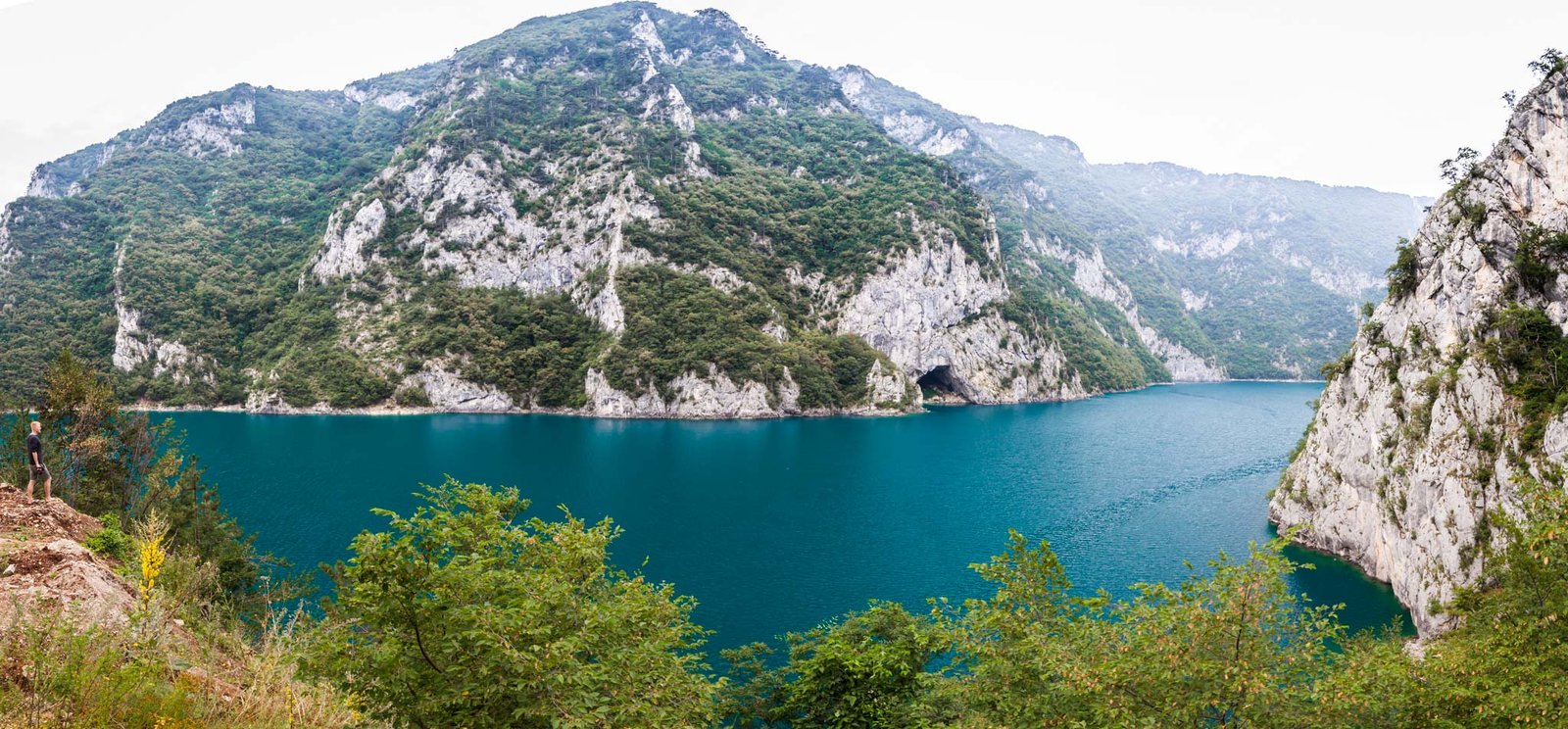 Increíbles vistas de la carretera de Montenegro