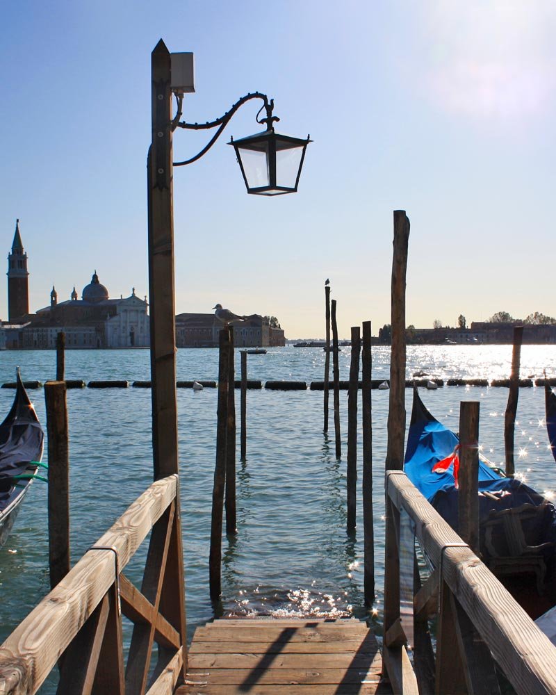 Italia Venecia Puente de la góndola