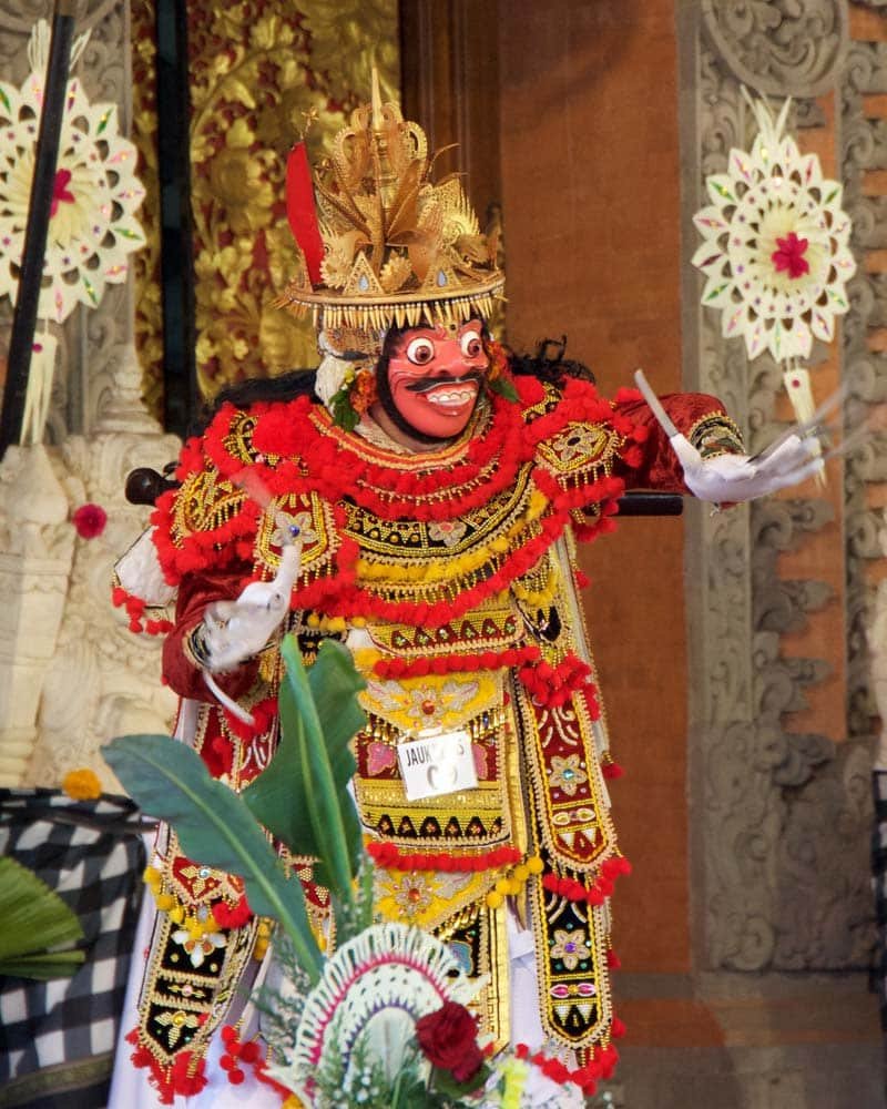 Danza tradicional de Bali