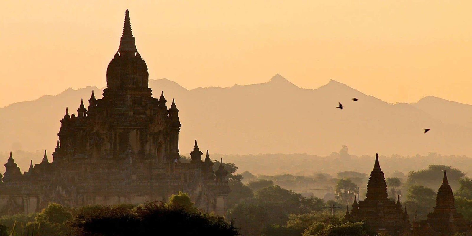 Amanecer de globos de Bagan